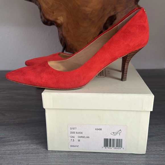 COACH Zoee Suede Heels - Picture 4 of 4